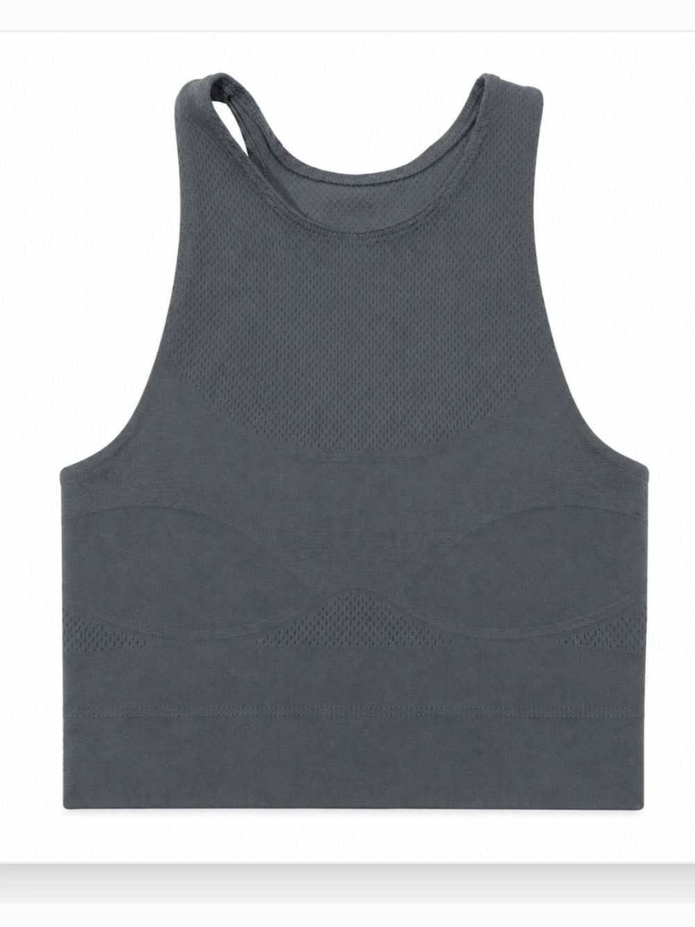 ATHLETICWARE FP MOVEMENT GREY CROP TOP BRALETTE